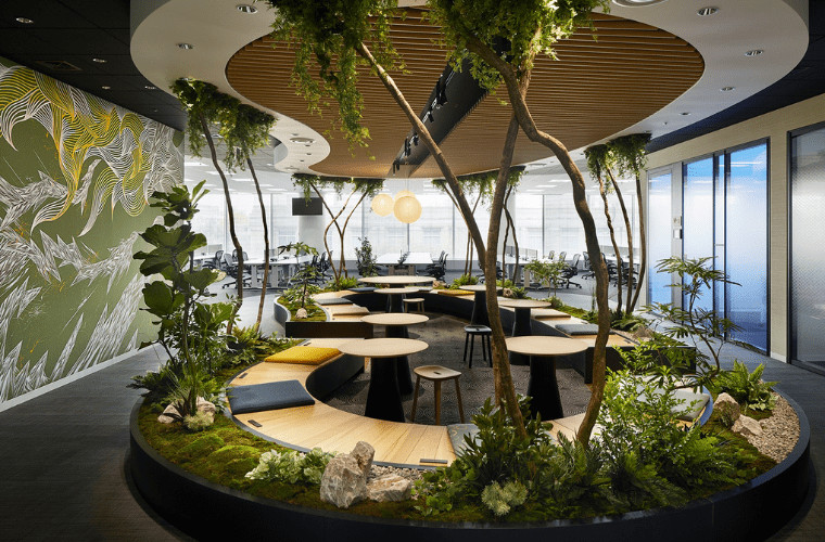 Biophilic design office space