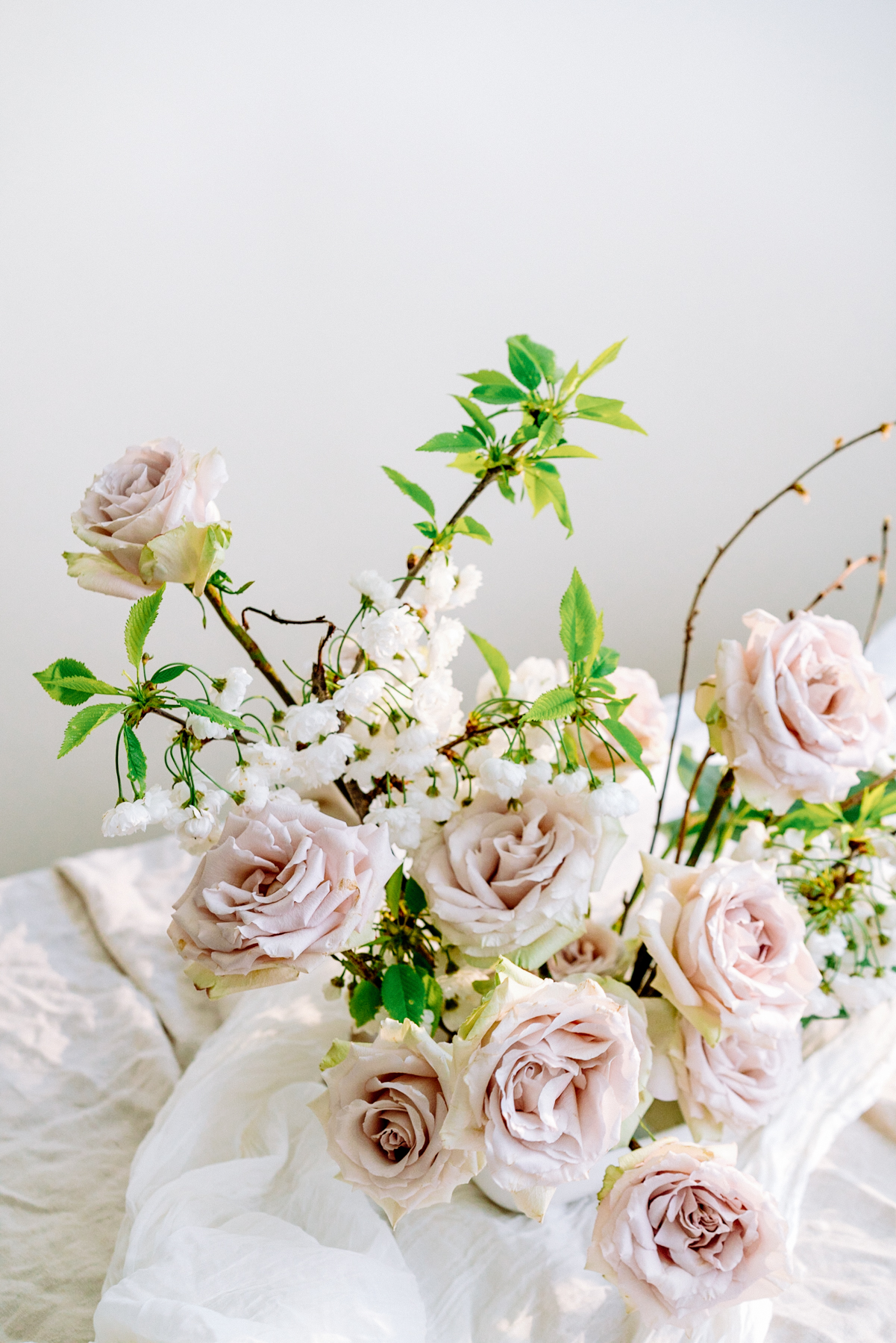 Blush rose arrangement