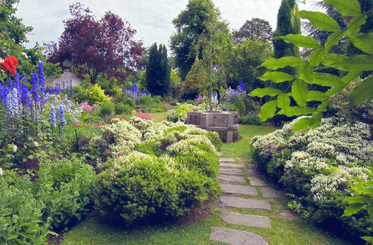 The cottage garden at highgrove house
