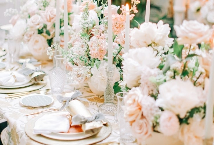 Wedding tableware