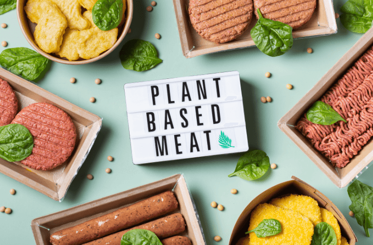 Plant based barbecue food