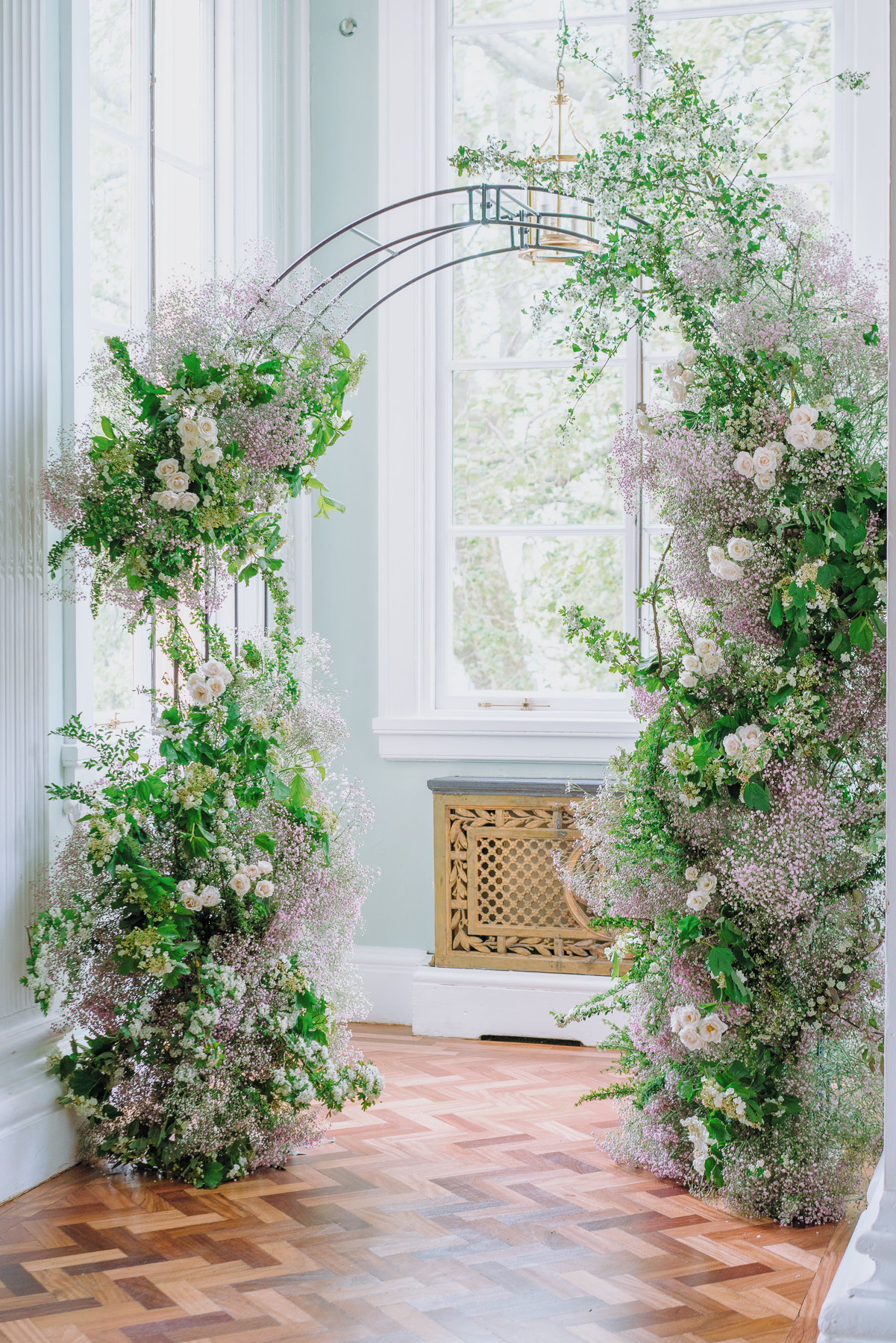 Floral decoration ideas - floral arch