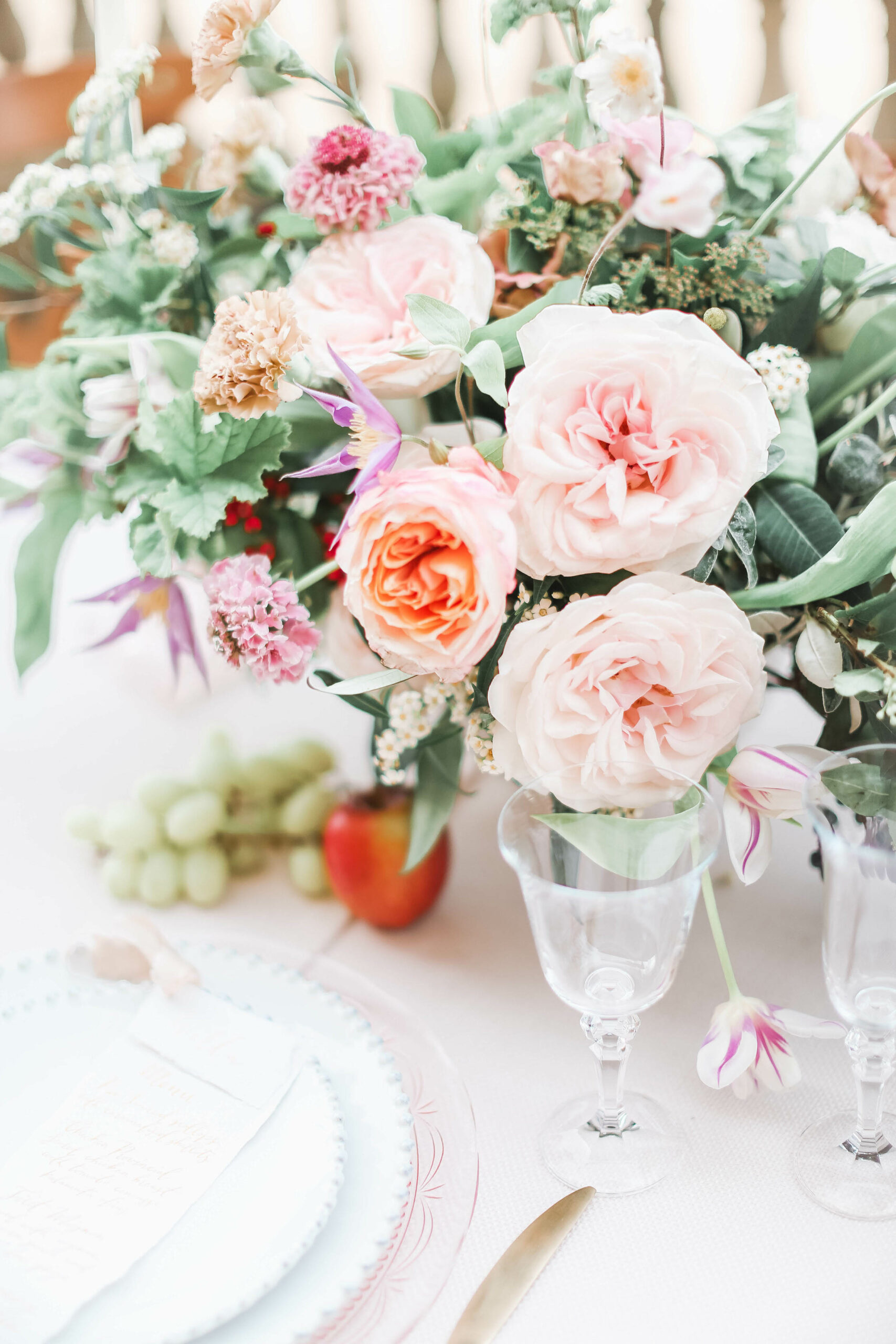 Kirtlington park wedding flowers photoshoot