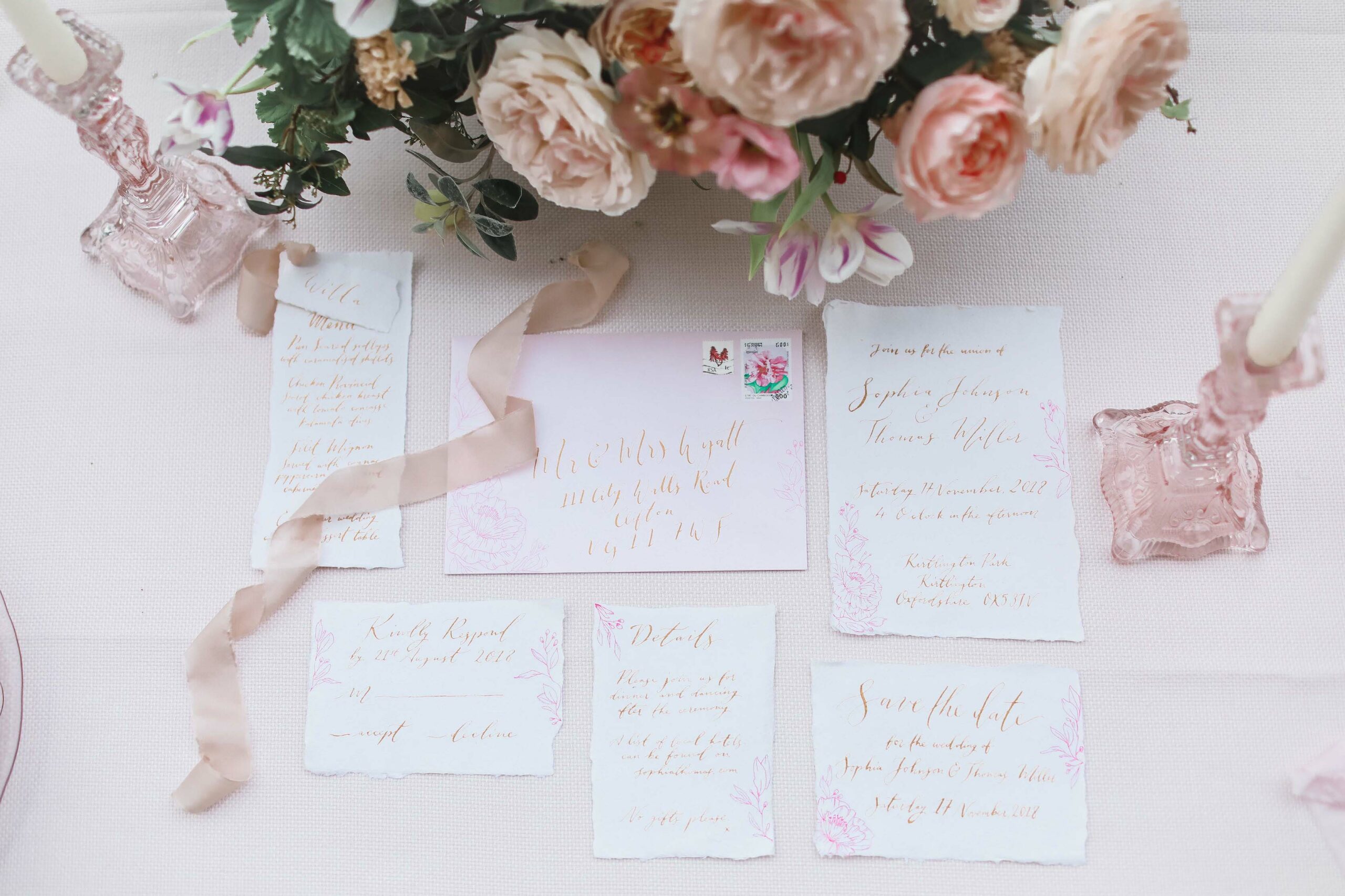 Kirtlington park wedding flowers photoshoot