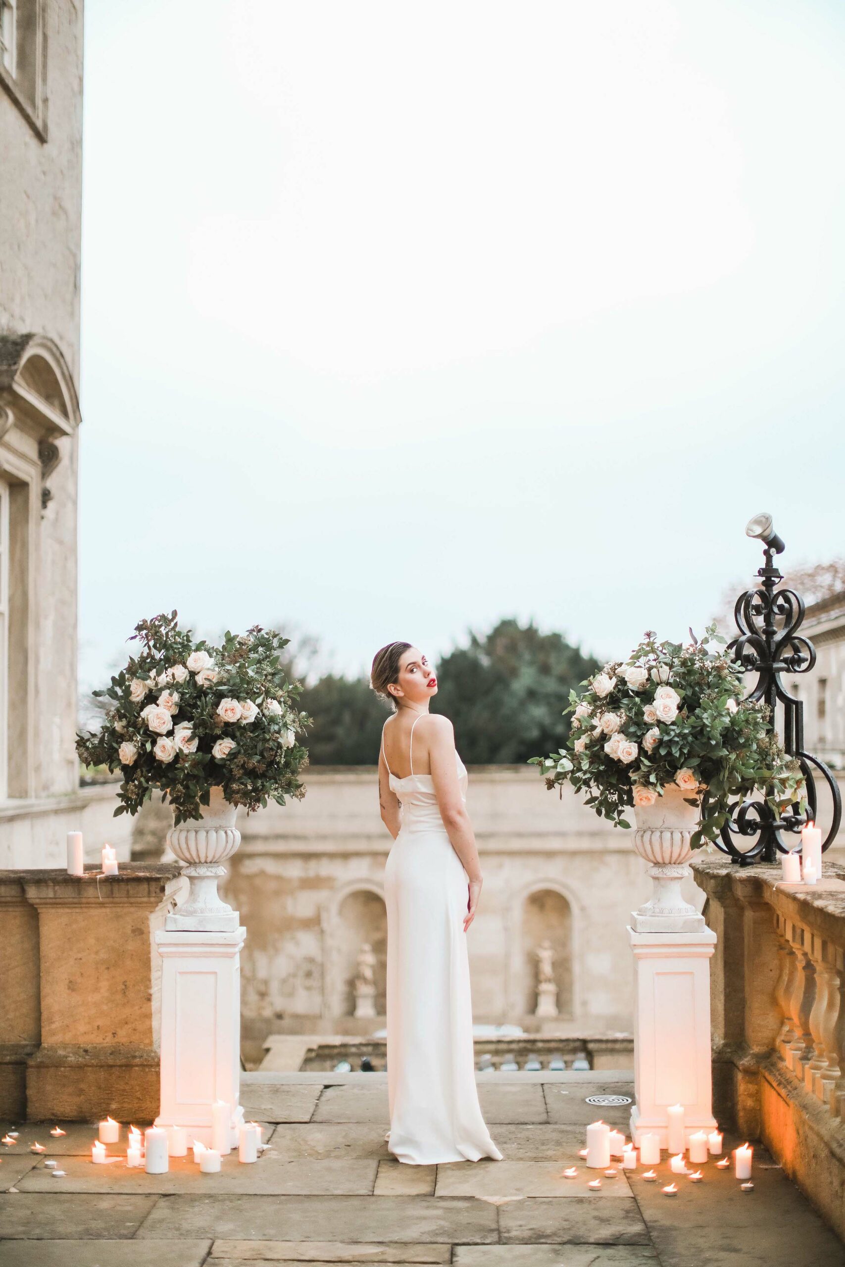 Kirtlington park wedding flowers photoshoot