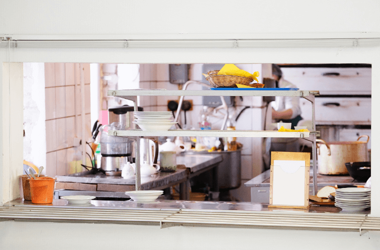 A business kitchen