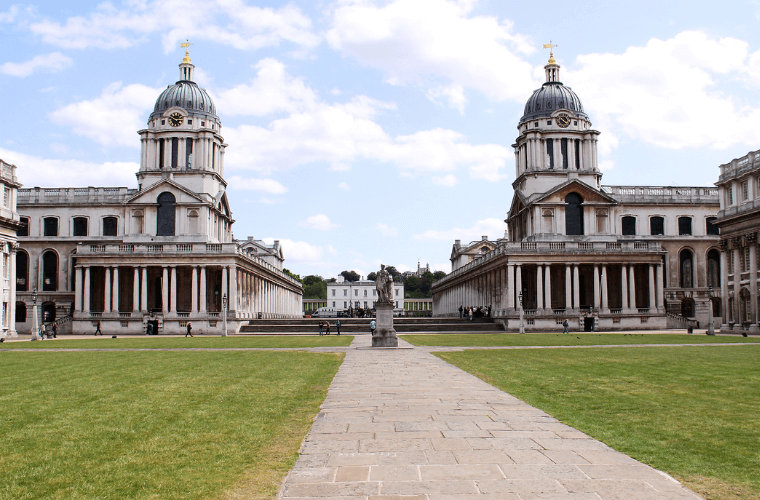 The royal naval college at greenwich