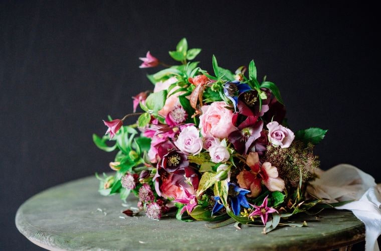 Blooming haus flowers