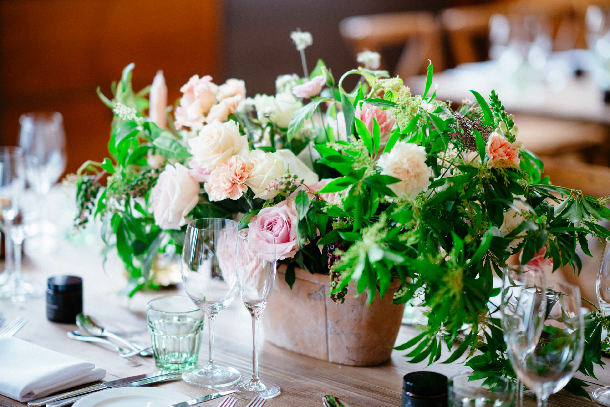Town hall hotel wedding flowers
