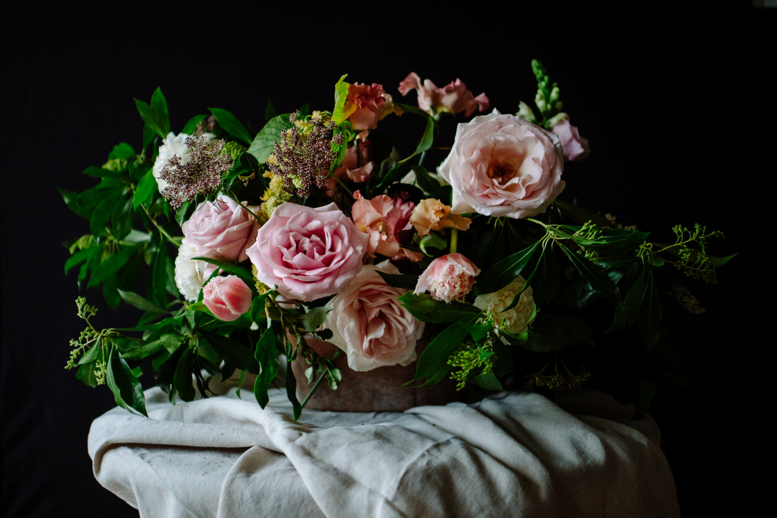 Town hall hotel wedding flowers