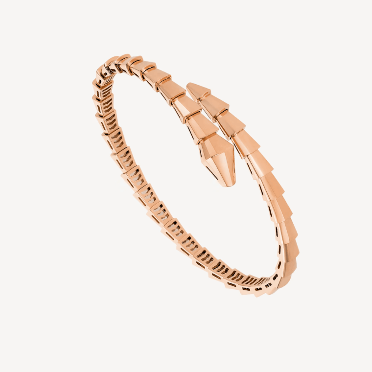 Rose gold bvlgari serpenti bracelet