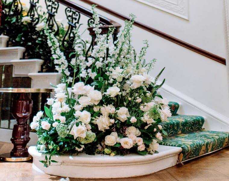 Blooming haus designs draw people into the floral landscape