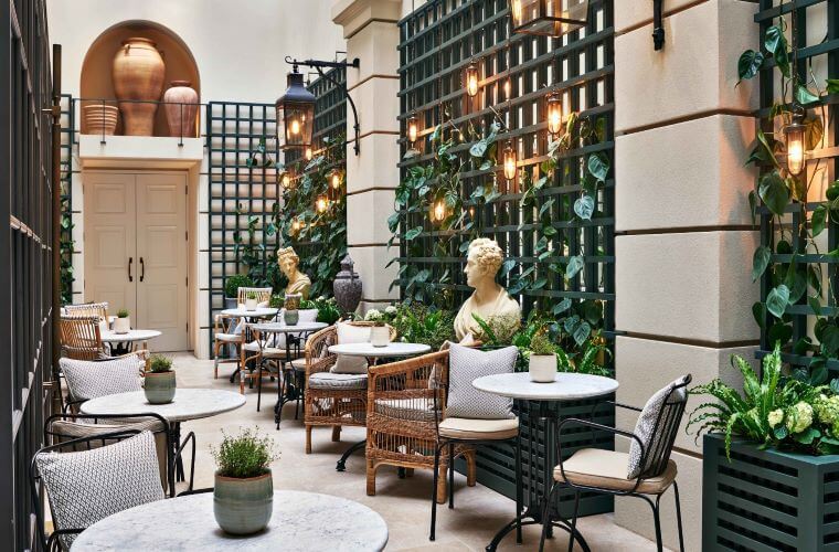 Weddings at the kimpton fitzroy palm court 1