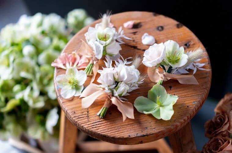 Wedding flowers by blooming haus at the kimpton fitzroy