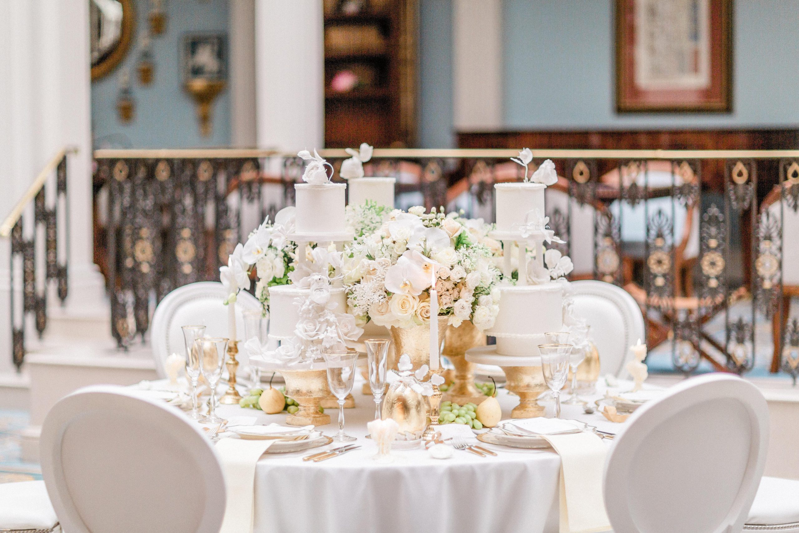 Laneborough wedding set up