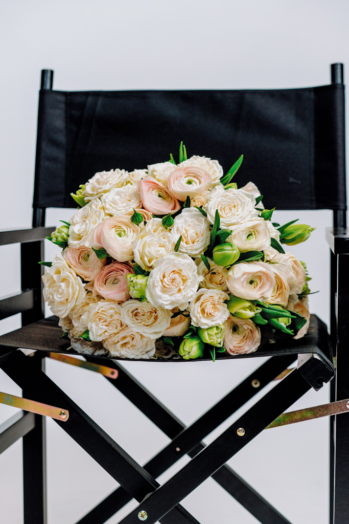White tulips, roses and ranunculi islington bouquet-3
